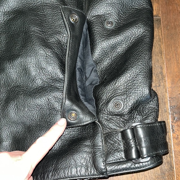 Highway One Leather Riding Coat Size Large - Picture 4 of 16